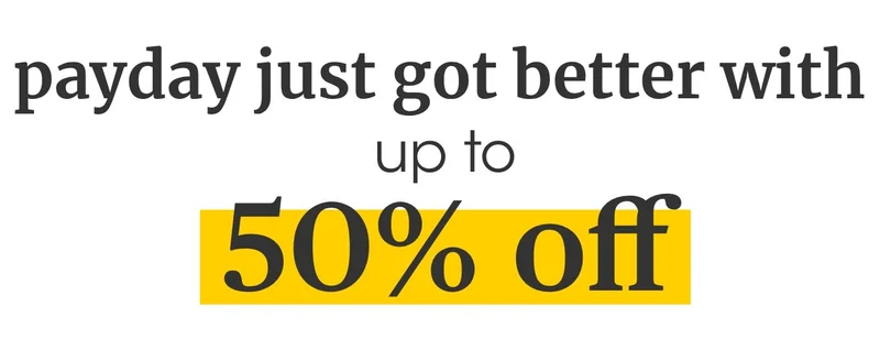 up to 50% off mattresses
