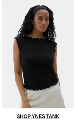 Shop Ynes Tank in Black