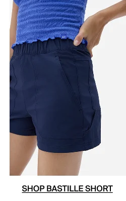Shop Bastille Short in Navy
