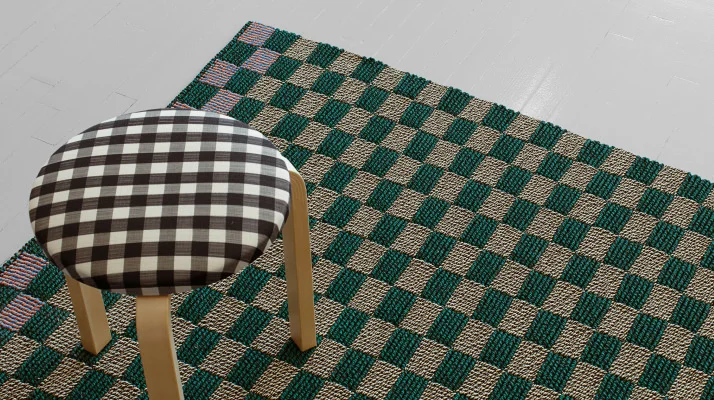 Groove, a multicolored rug, by Bertjan Pot.