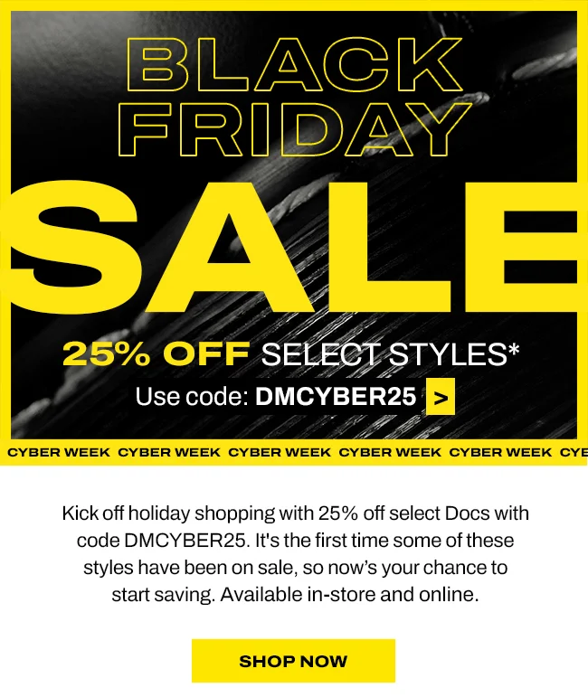 Shop the DM's Cyber Week Sale
