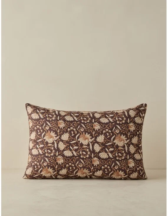 Sacha Linen Pillow-Lumbar
