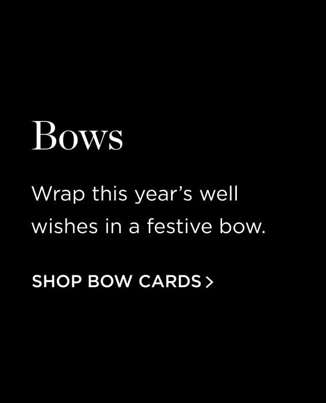 Shop Bow Cards