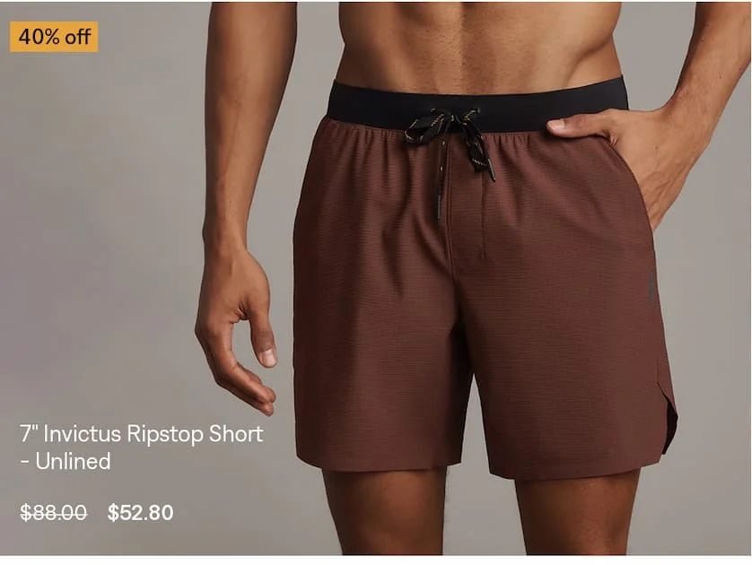 7" Invictus Ripstop Short - Unlined