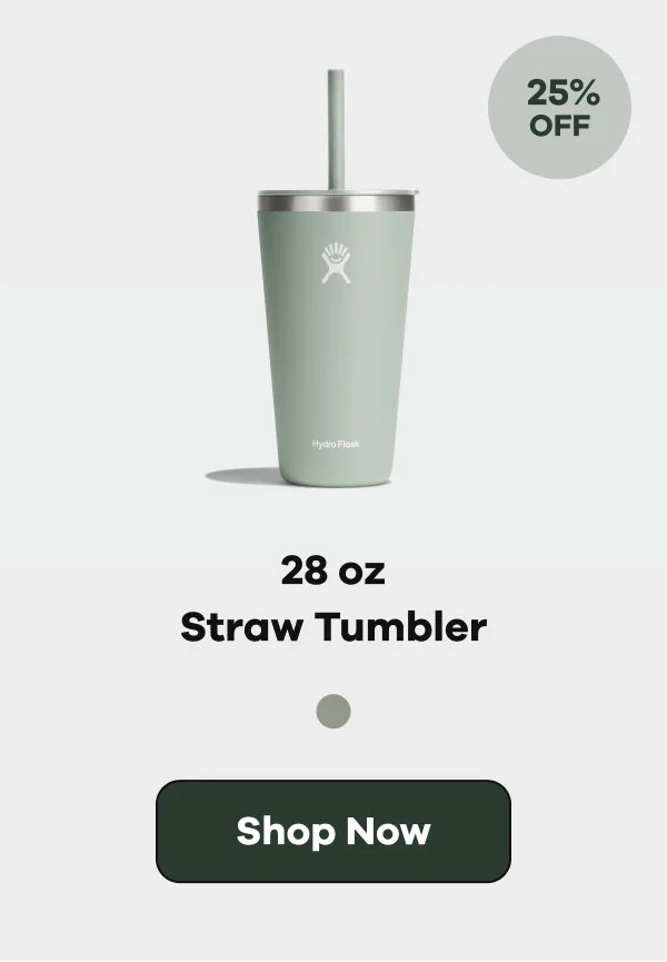 25% OFF 28 oz Straw Tumbler | Shop Now