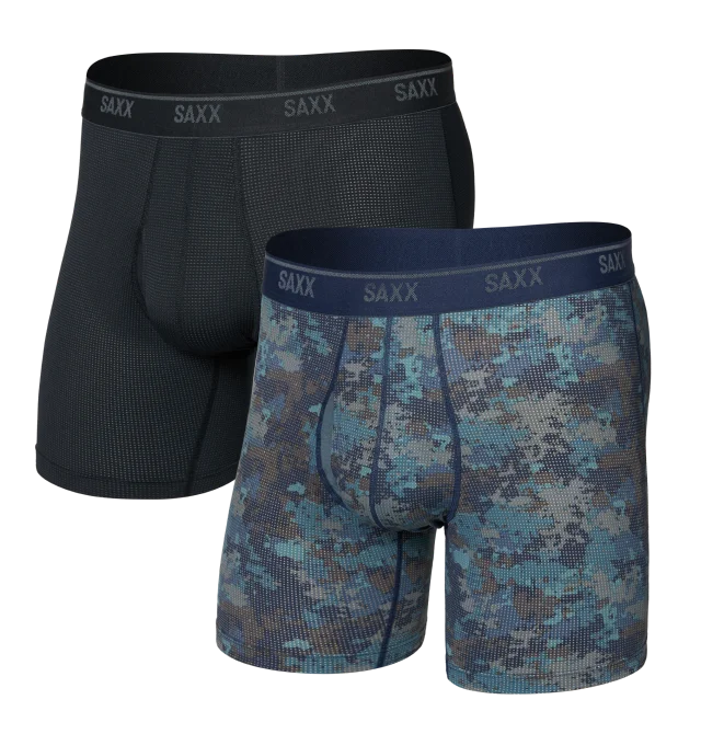 Quest Quick-Dry Mesh Boxer Brief 2-Pack
