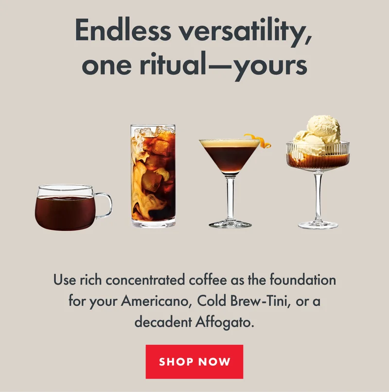 Endless versatility one ritual - yours.