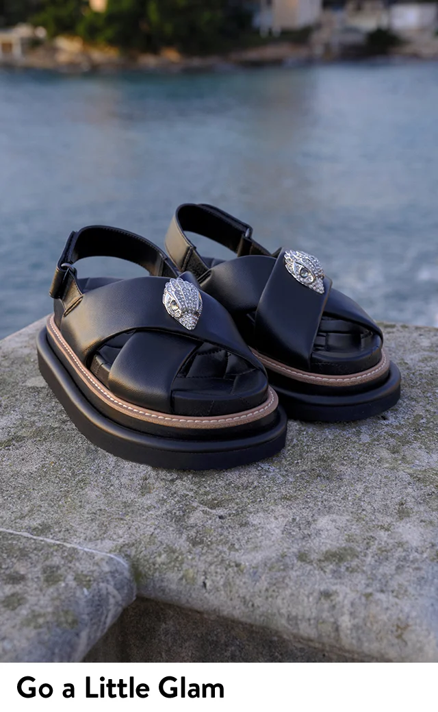 Platform sandals from Kurt Geiger London.