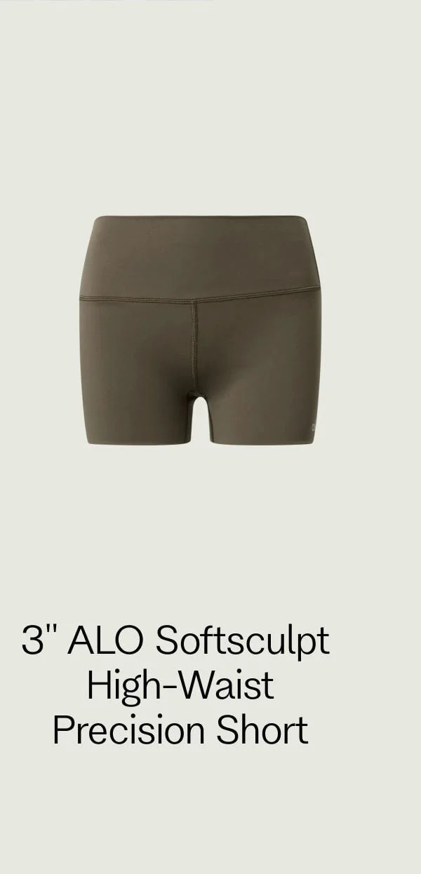 3'' ALO Softsculpt High-Waist Precision Short