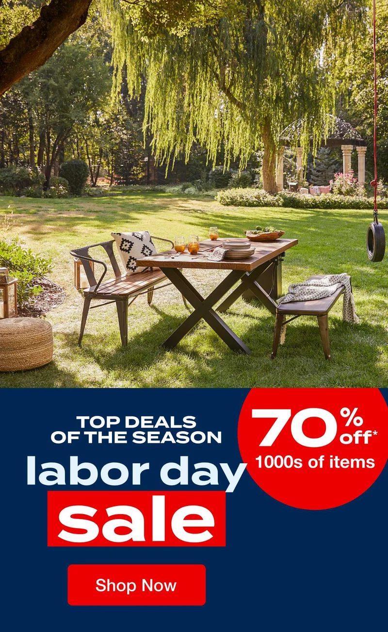 70% off 1000s of item*
