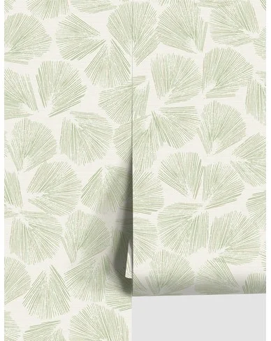 Elora Leaf Wallpaper by Christiane Lemieux-Green