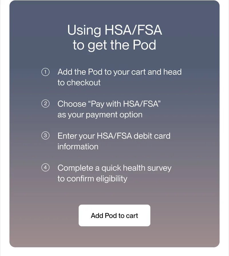 Using HSA/FSA to get the Pod