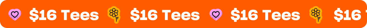 $16 Tees