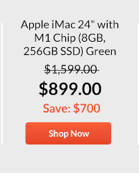Apple iMac 24inches with M1 Chip (8GB, 256GB SSD) Green