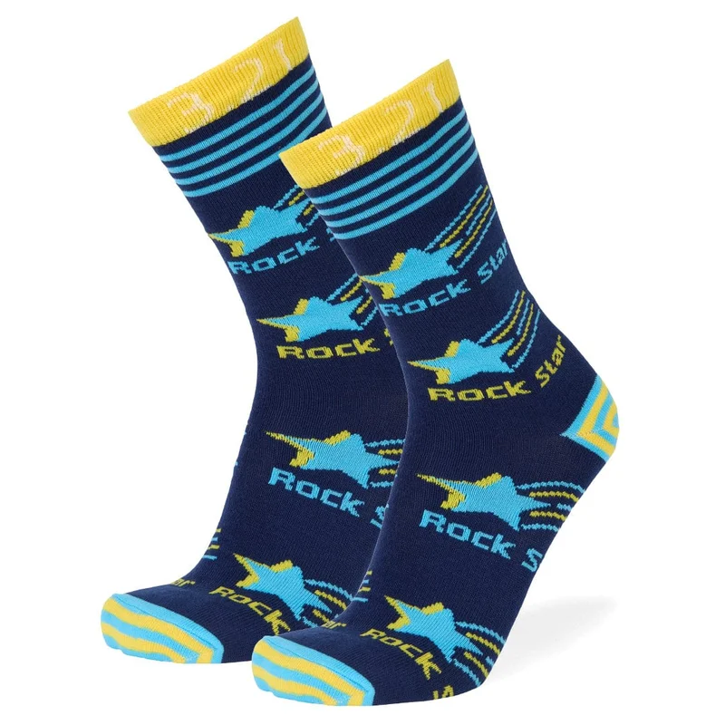 Image of World Down Syndrome Day Crew Socks - Navy