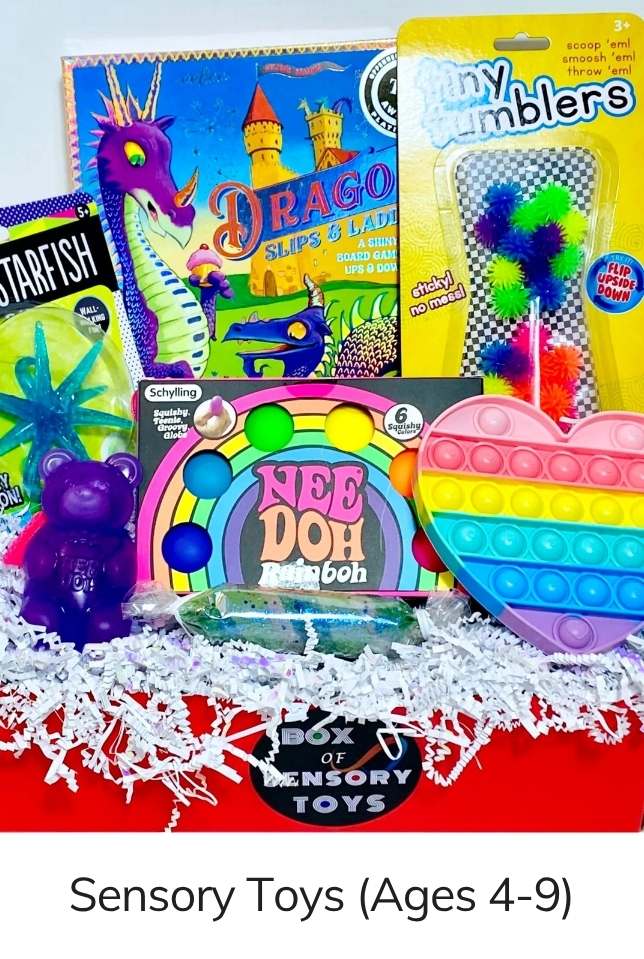 Box of Sensory Toys