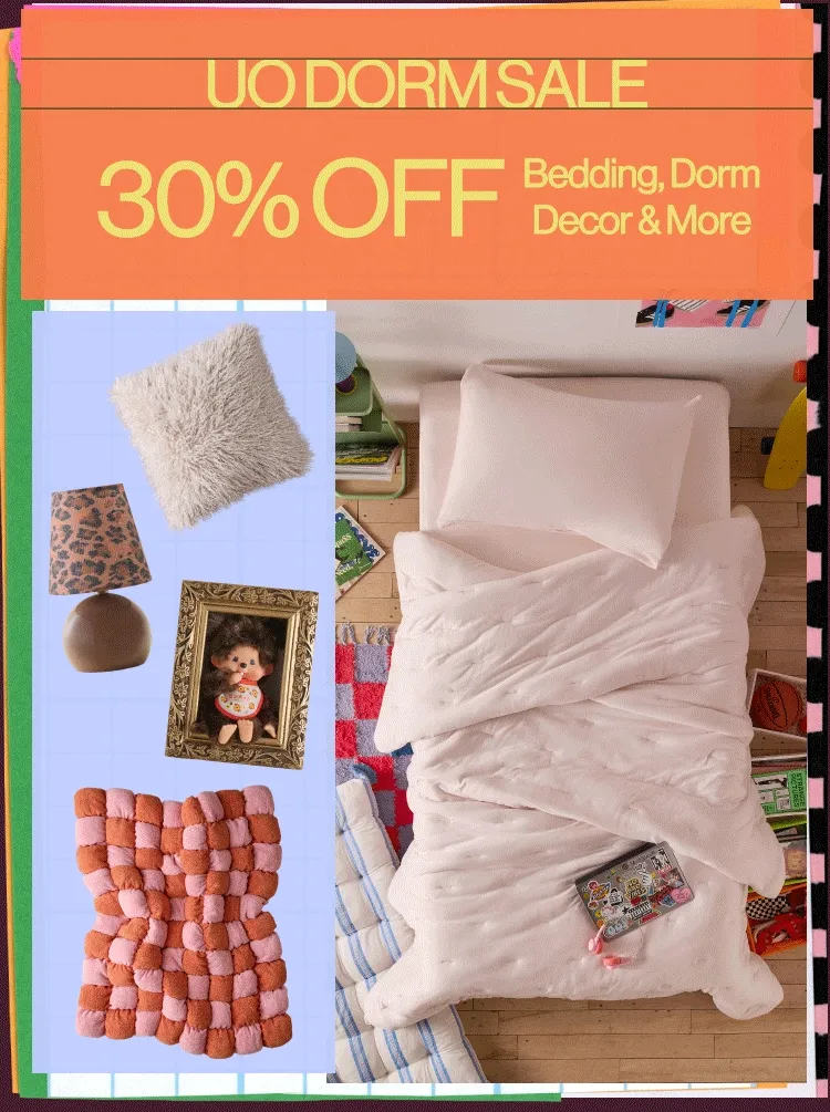 IMAGE-30% OFF DORM ESSENTIALS