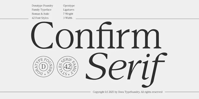 Confirm Serif