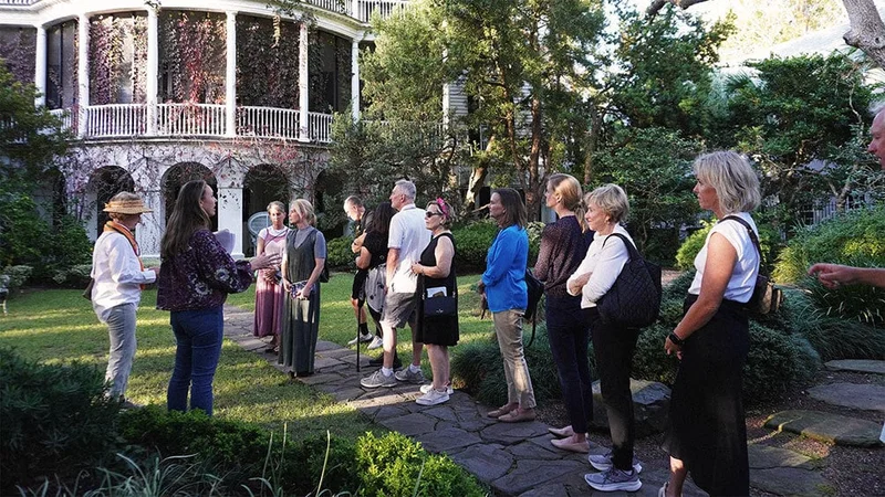 Fall tour with the Preservation Society of Charleston