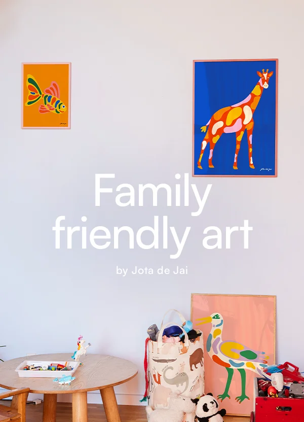 Family friendly art by Jota de Jai
