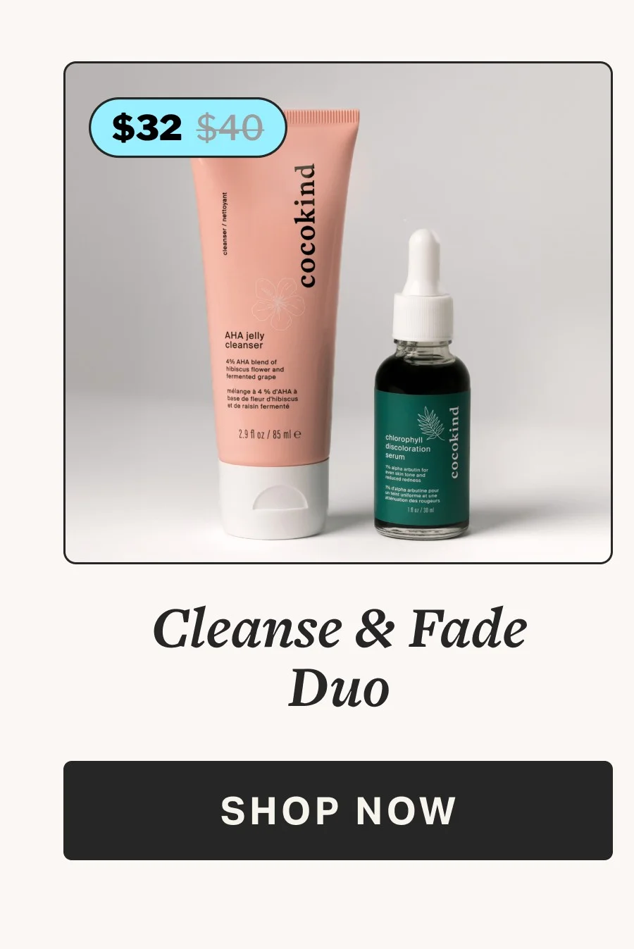 Cleanse & Fade Duo