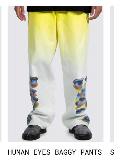 HUMAN EYES BAGGY PANTS