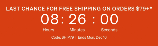 Don't miss holiday savings!