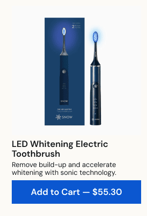 LED Whitening Electric Toothbrush  [ADD TO CART]