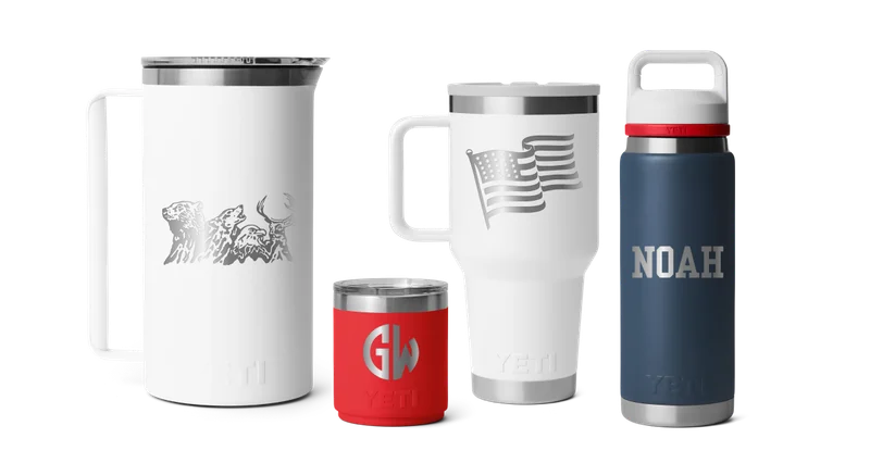 Add Text Or A Custom Design To Your Drinkware