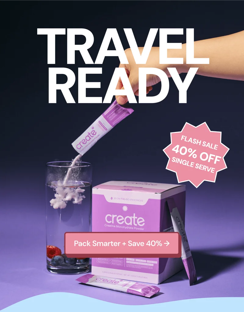 Pack smarter, save 40% off