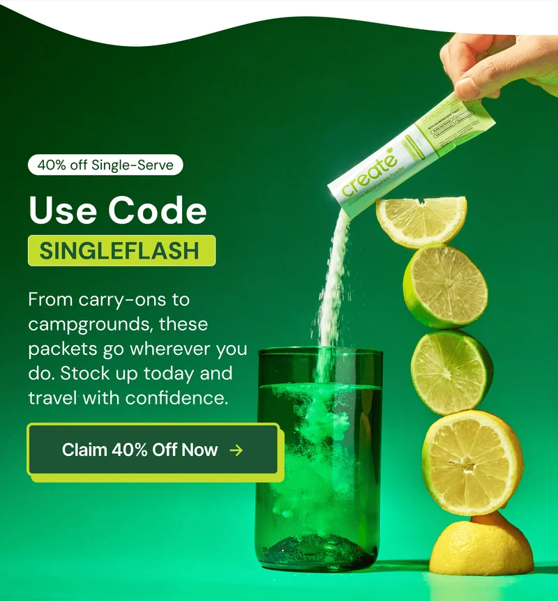 40% off single-serve