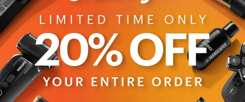 Limited time only 20% off your entire order*
