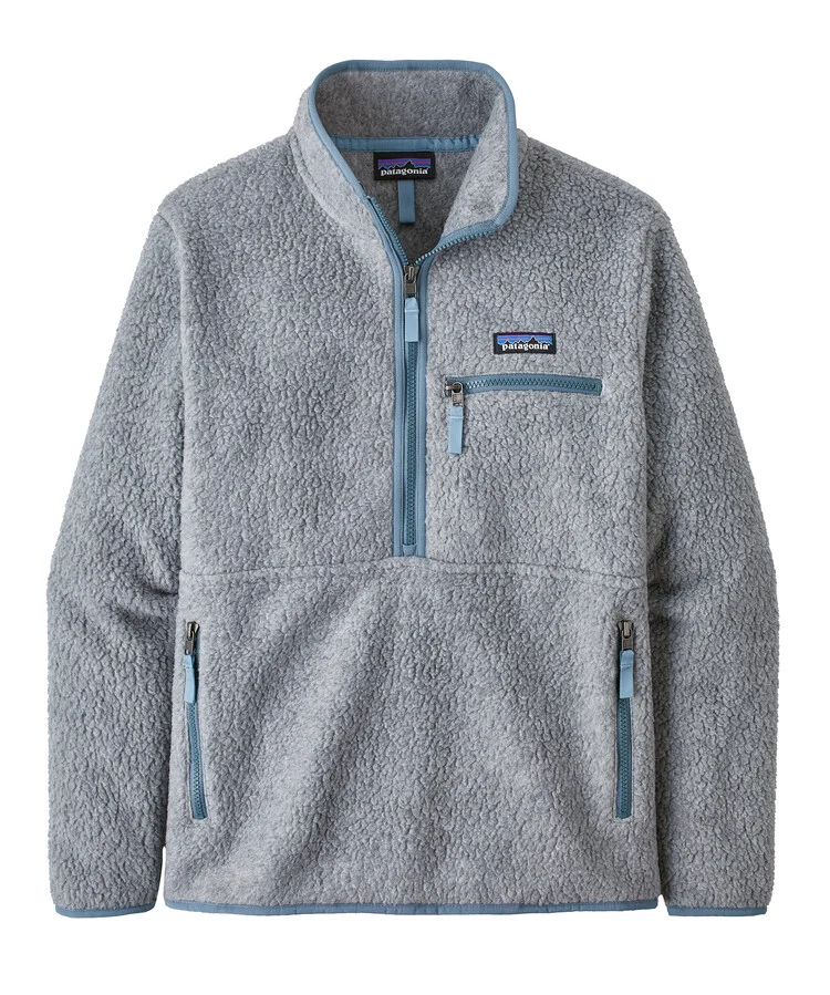 Women’s Retro Pile Fleece Marsupial in grey.
