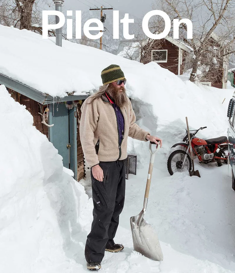 Pile it on.