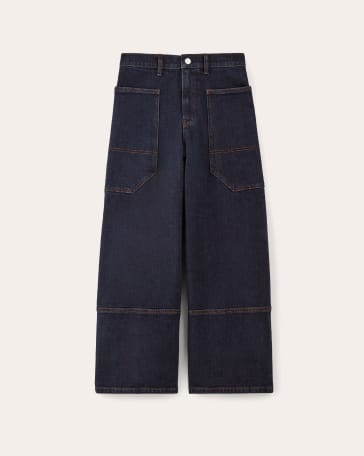 [IMAGE] The Way-High® Gardener Cropped Jean | Deep Rinse