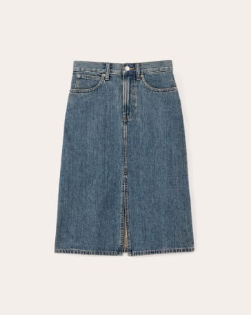 [IMAGE] The Mid-Way Skirt | Mid Blue