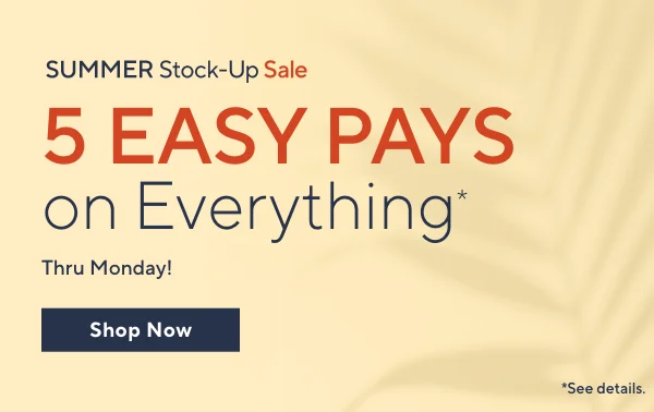 5 Easy pays