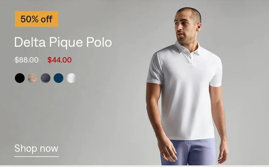 Delta Pique Polo