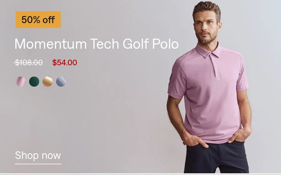 Momentum Tech Golf Polo