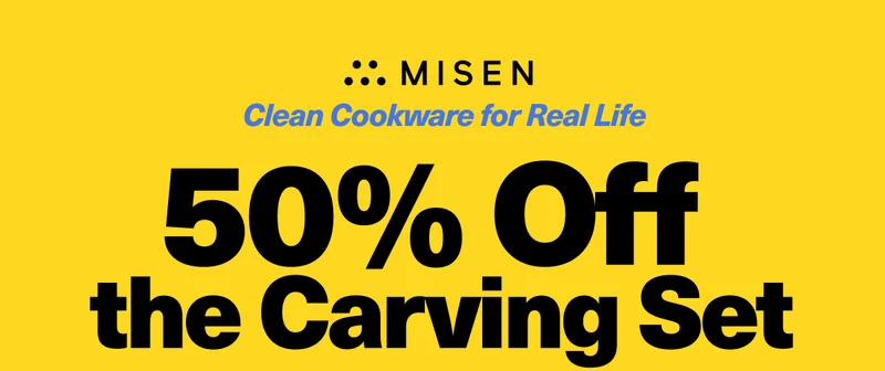 50% off the carving set