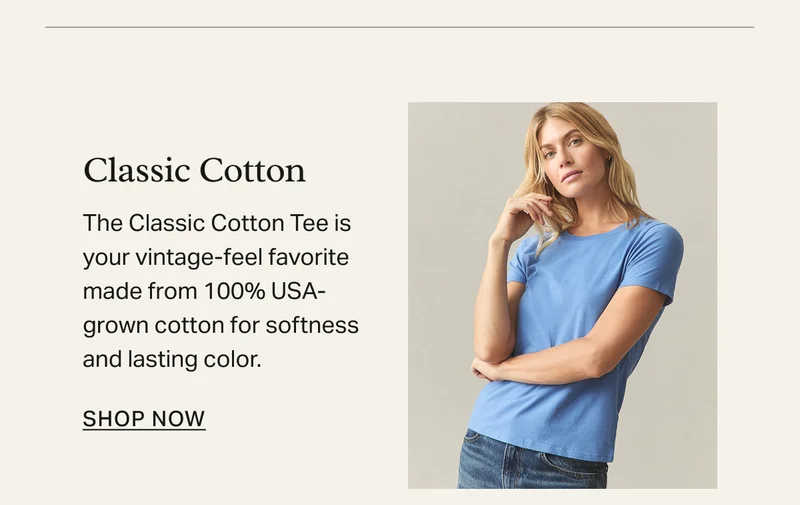 Classic Cotton Crew