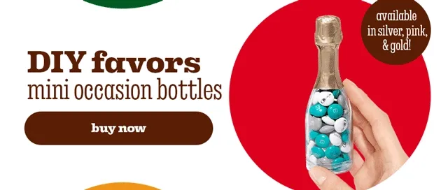 DIY FAVORS MINI OCCASION BOTTLES