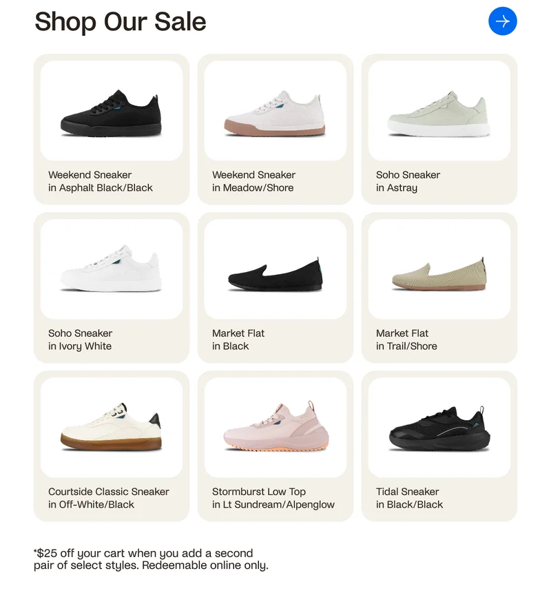 Shop our Sale