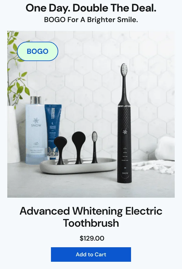 Shop Advanced Whitening Electric Toothbrush