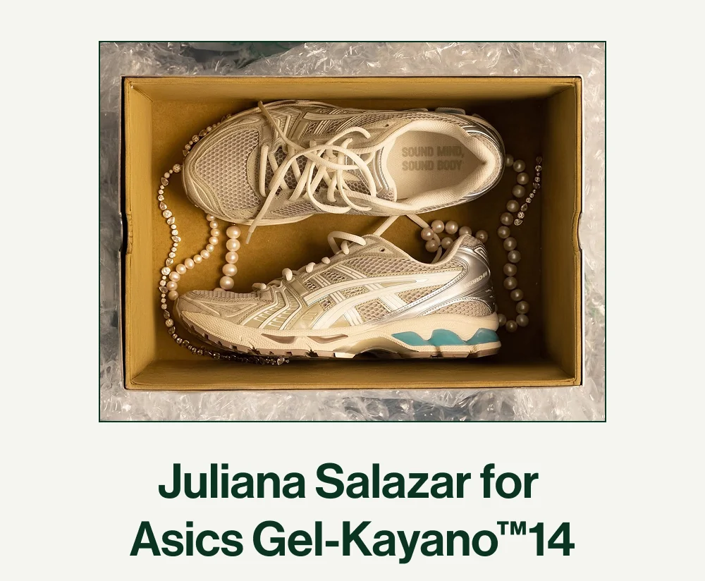 Juliana Salazar for Asics Gel- kayano