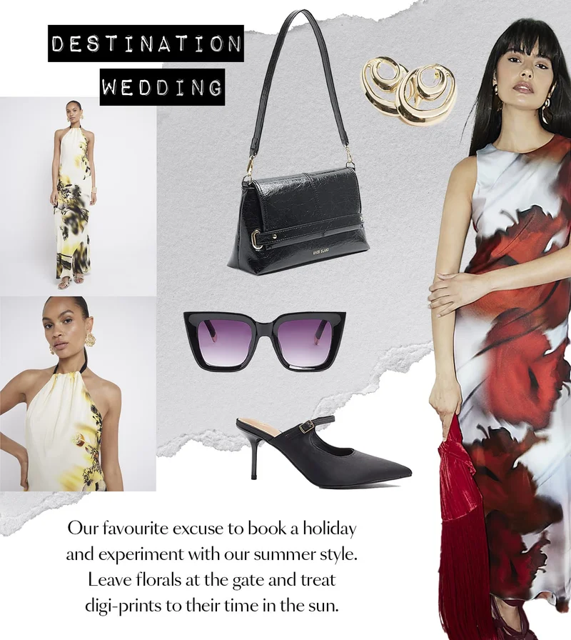 DESTINATION WEDDING - Our favourite excuse to book a holiday and experiment with our summer style.