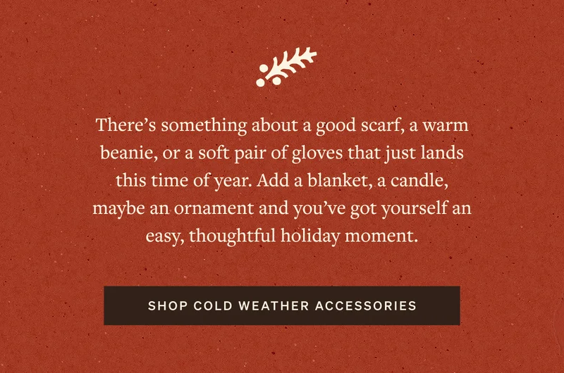 Shop Cold Weather Accessories