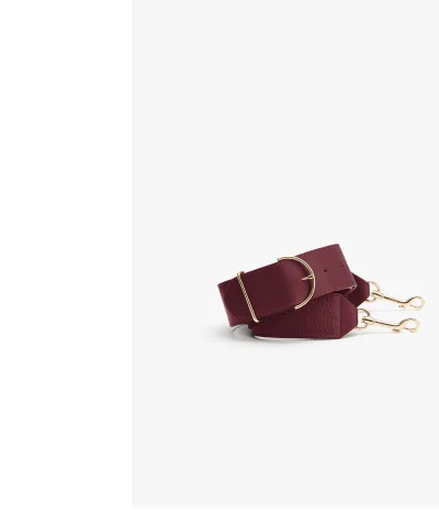 Adjustable Wide Strap Cherry