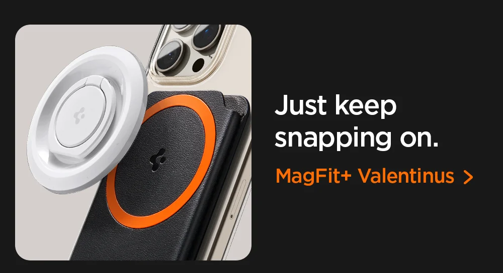Just keep snapping on. Shop MagFit+ Valentinus MagSafe Wallet