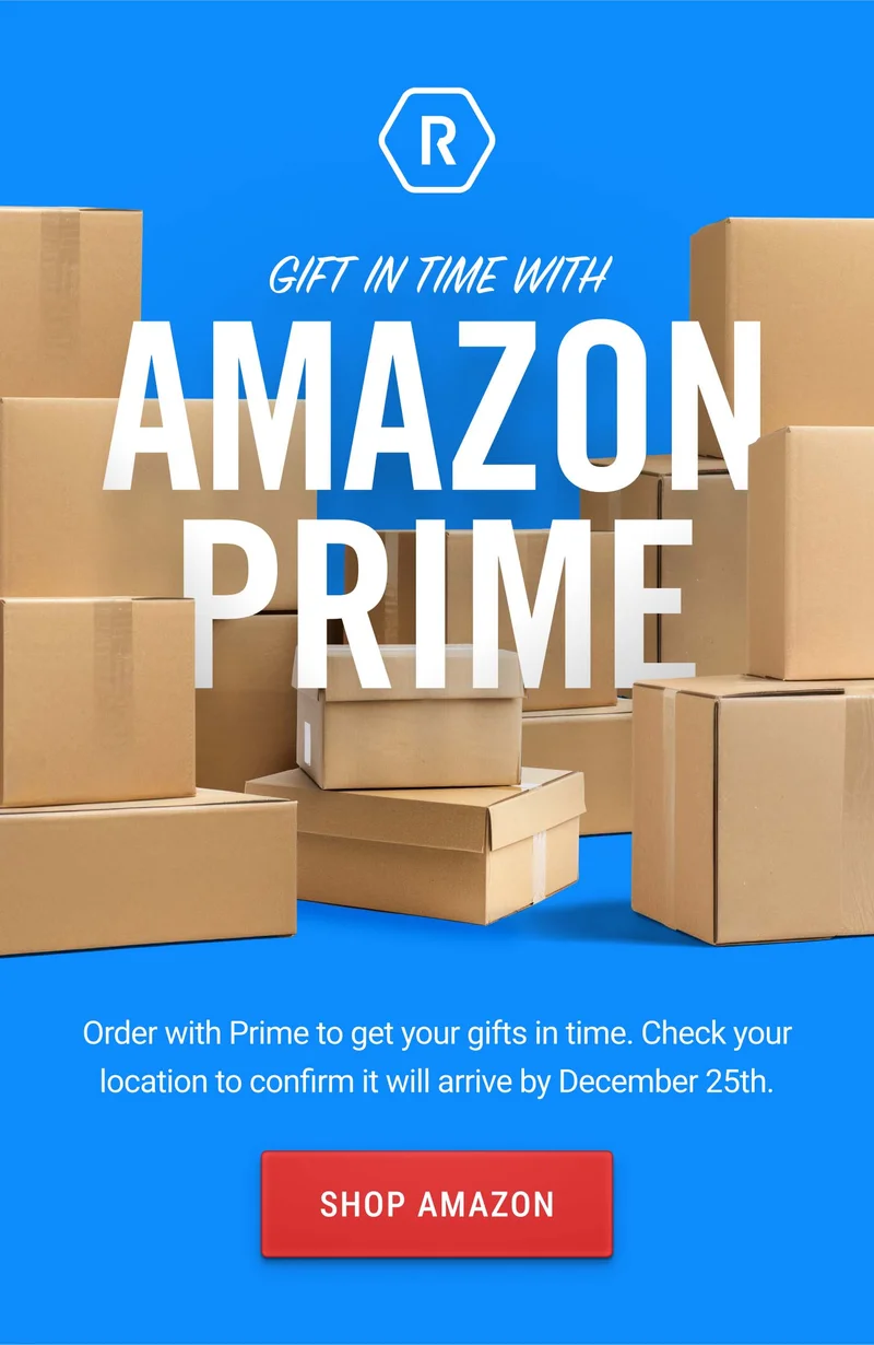 Gift in Time with Amazon Prime